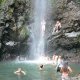 95- Baignade a la troisieme cascade 